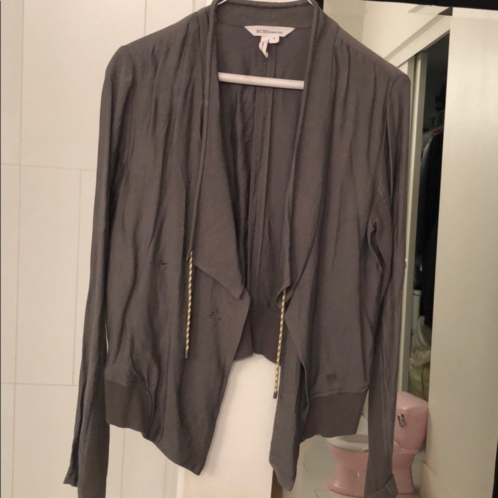 Bcbgeneration Dark Green Lightweight Jacket - image 1